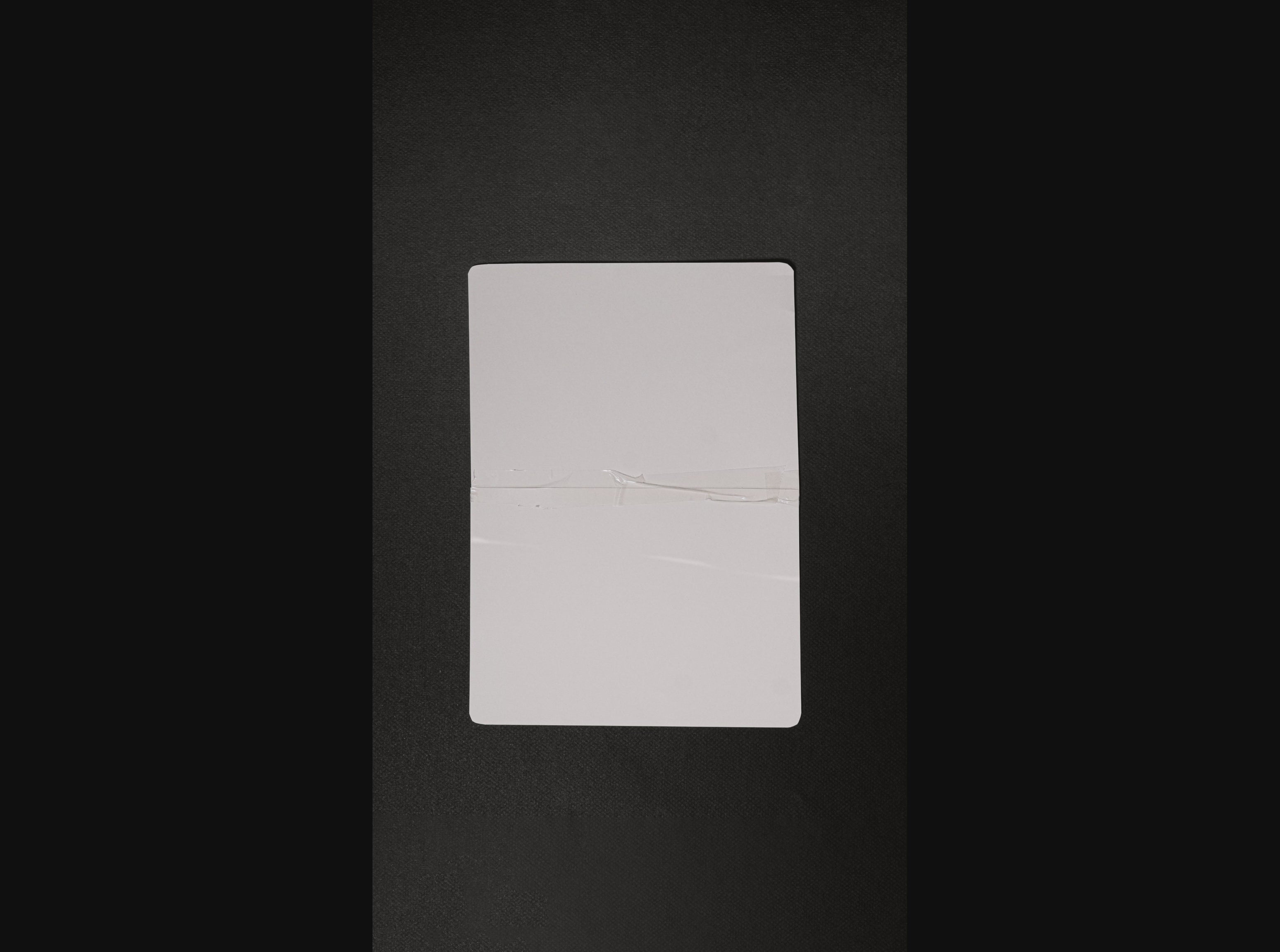 PIÈCE N°3 - Taped Notebook Spread Video Mockup