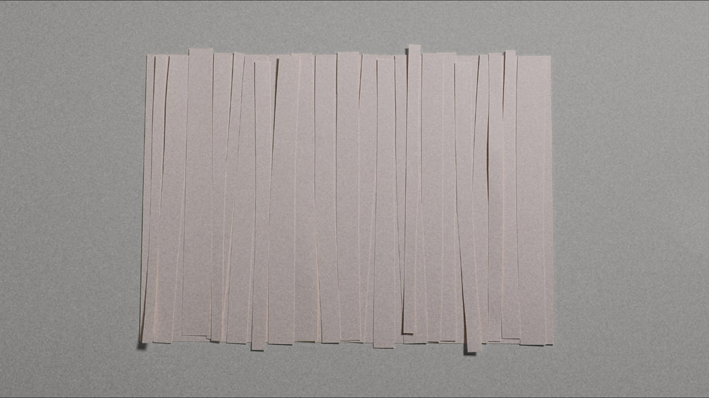 PIÈCE N°2 - Paper Strip Composition Video Mockup